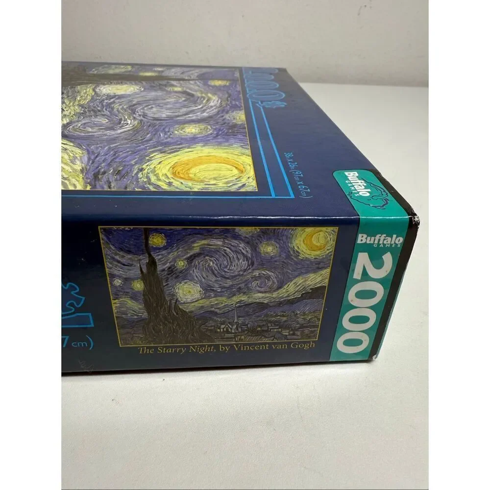 Buffalo Games Vincent Van Gogh Starry Night 2000 Pieces See Description